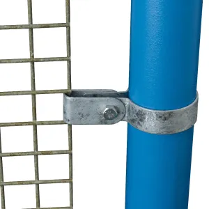 170D Single Mesh Infill Panel Clip Key Clamp To Suit 48.3mm Tube