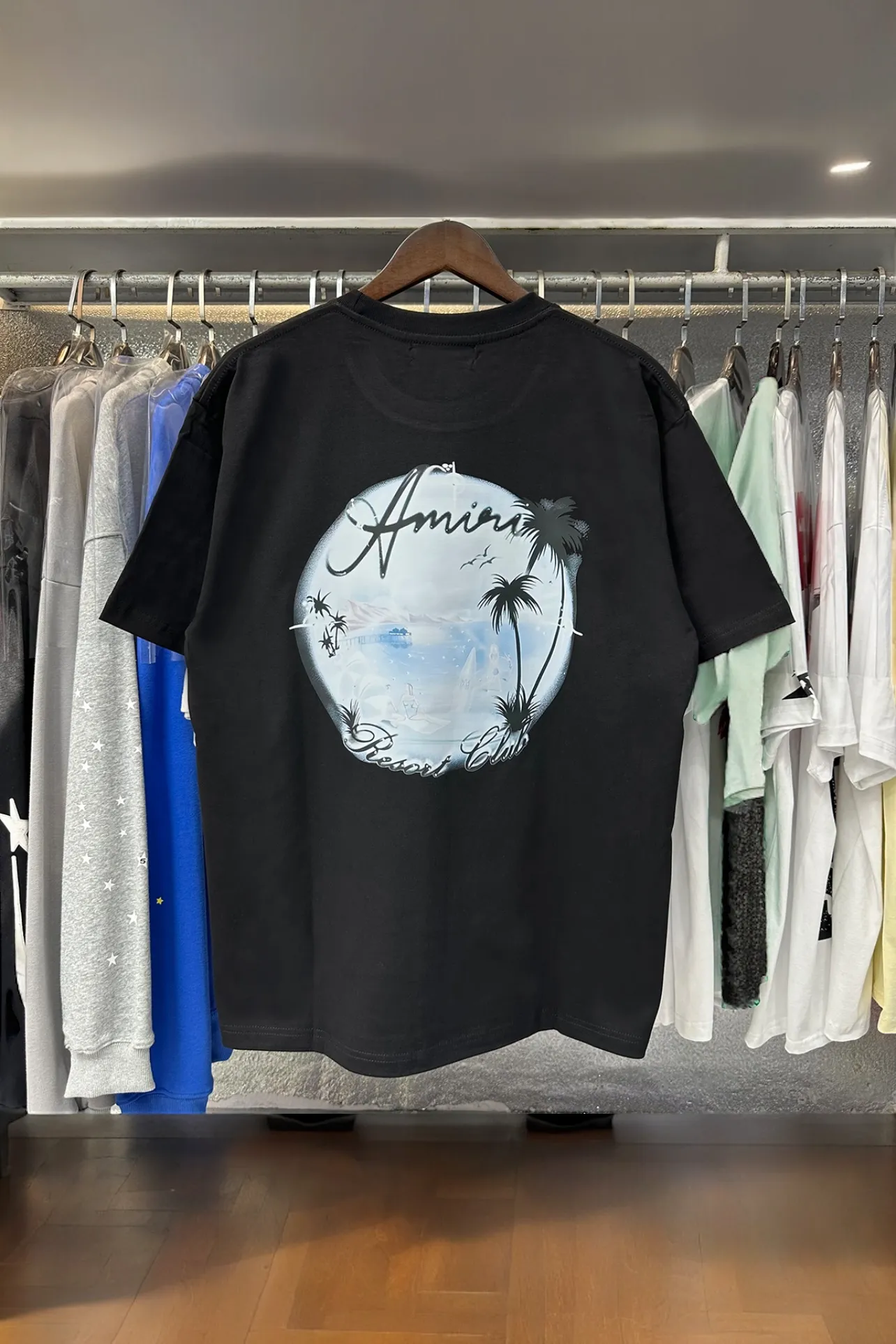 AMIRI Paradise Airbrush Tee