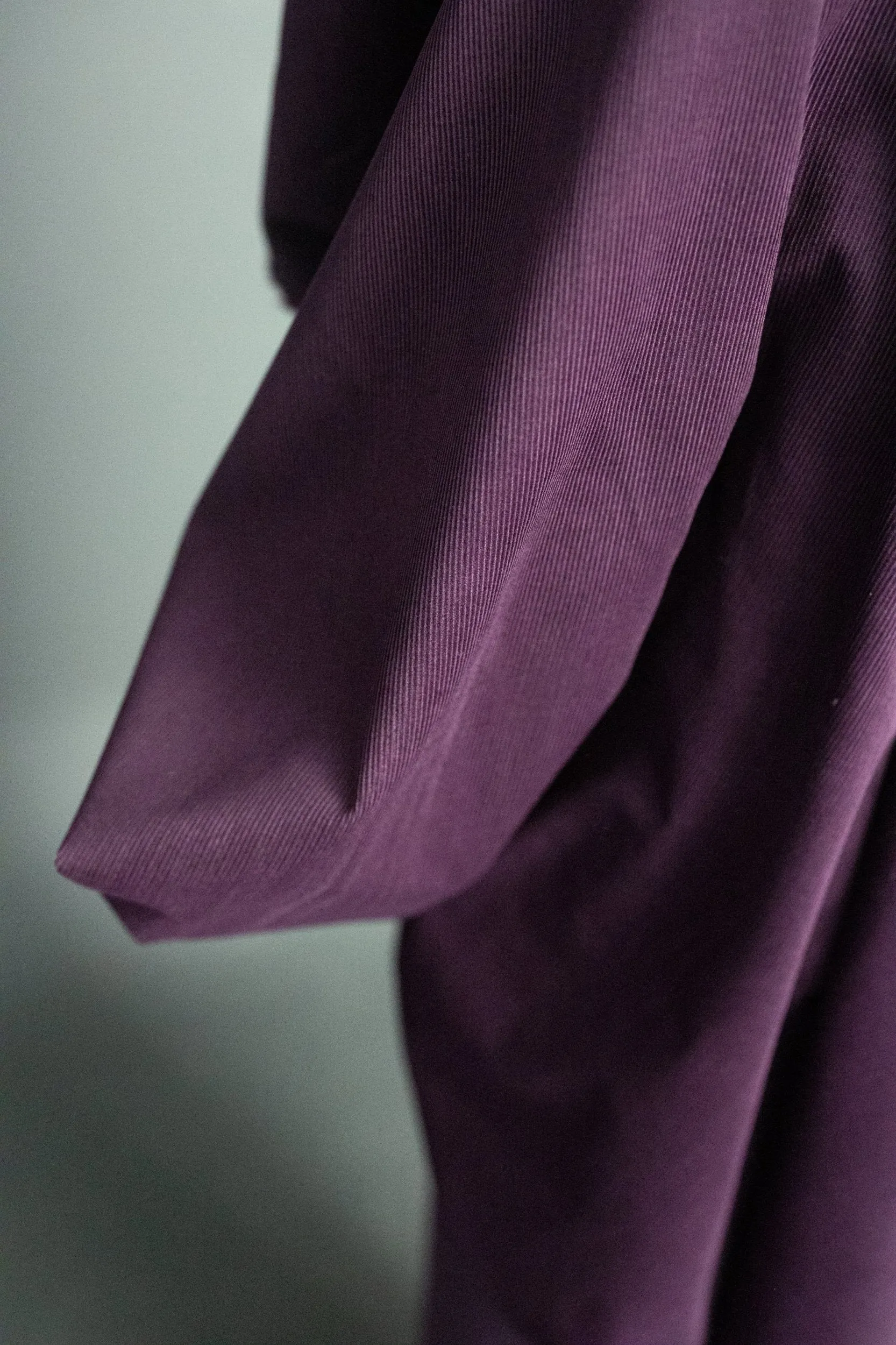 Aubergine Cotton Corduroy 14 Wale - Merchant & Mills