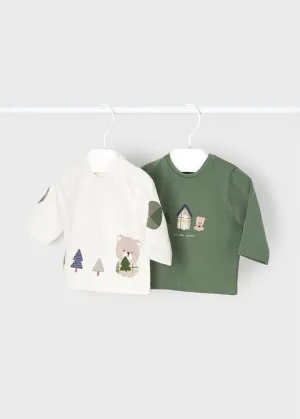 Baby Boys Set of 2 L/s Shirts  | Mayoral