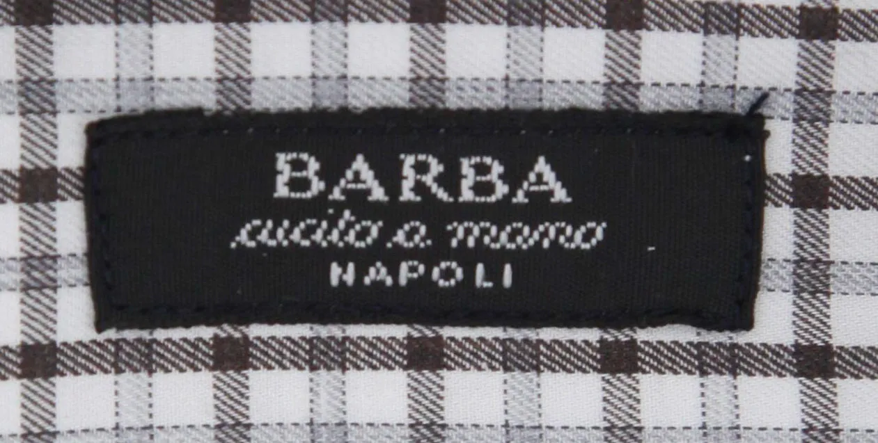 Barba Napoli Brown Shirt - Extra Slim