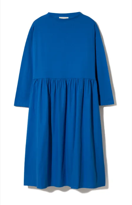 Bramble Organic Cotton Dress in Cobalt