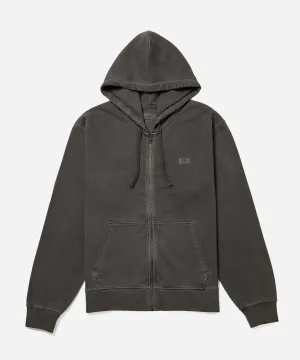 Canal Pigment Dyed Zip Hoodie