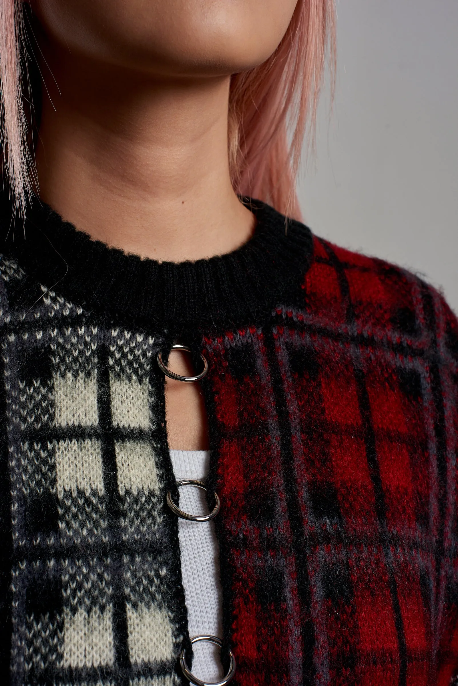 Crux Spliced Check Knit