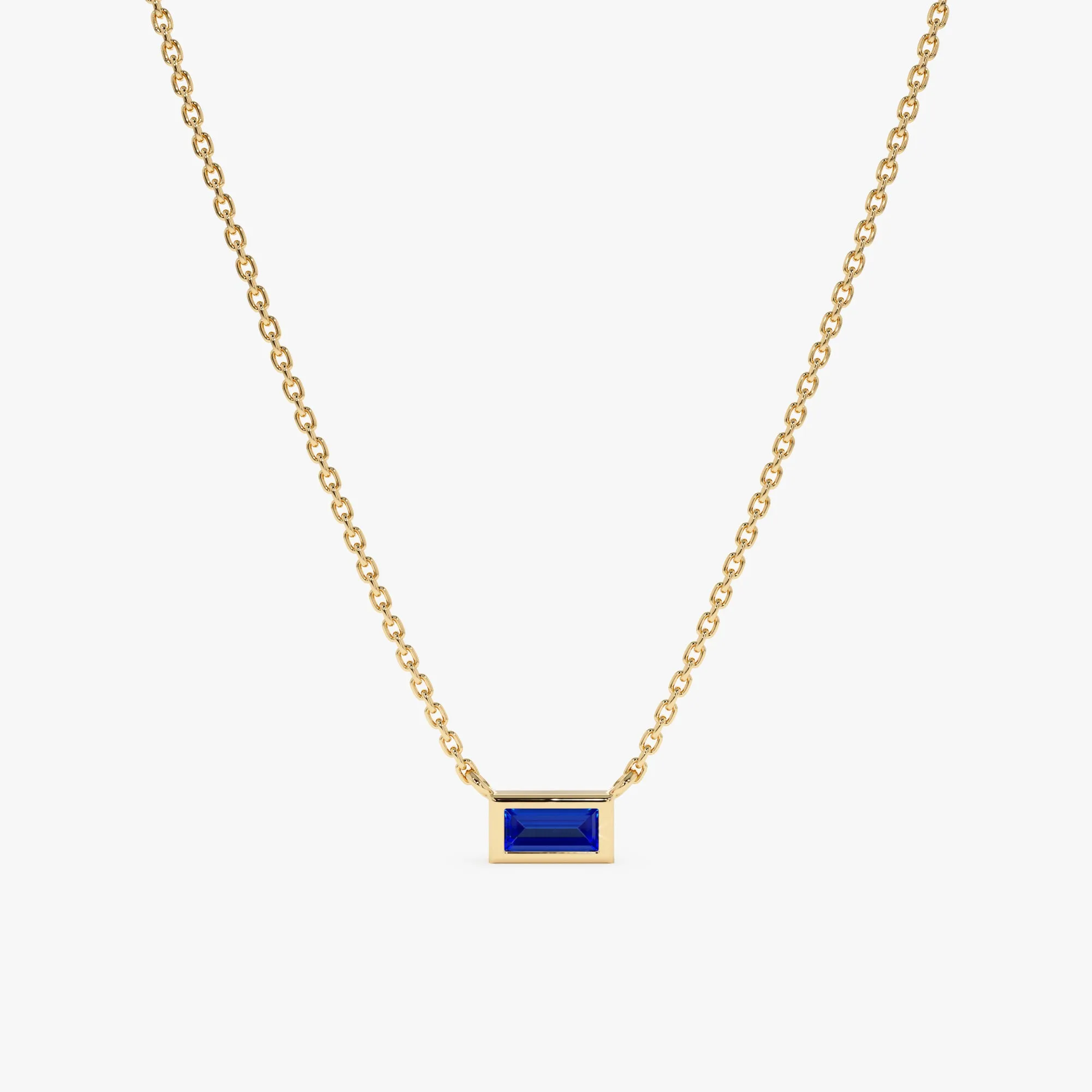 Dainty Sapphire Necklace, Teresa