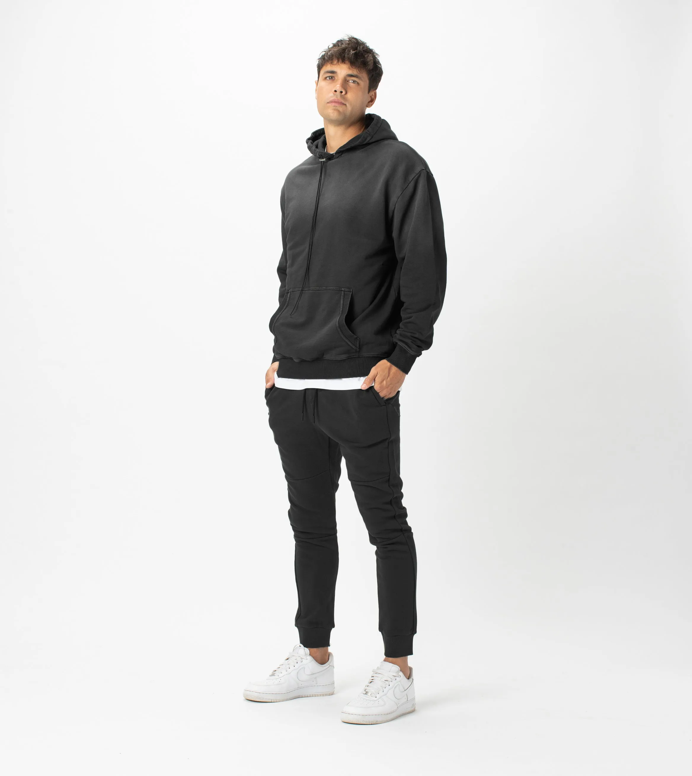 Field Hood Sweat GD Black