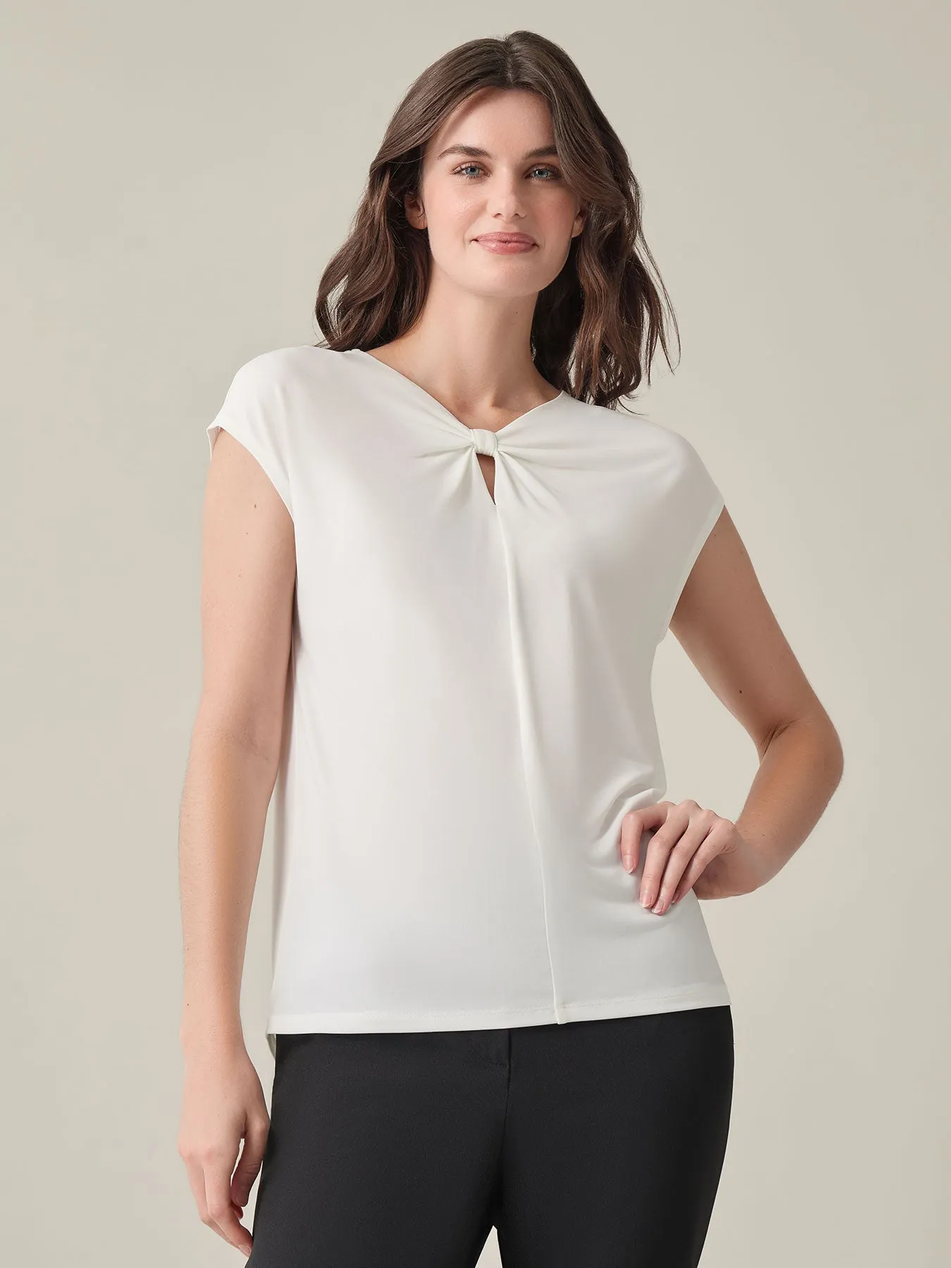 Front Knot Top, Everyday Knit