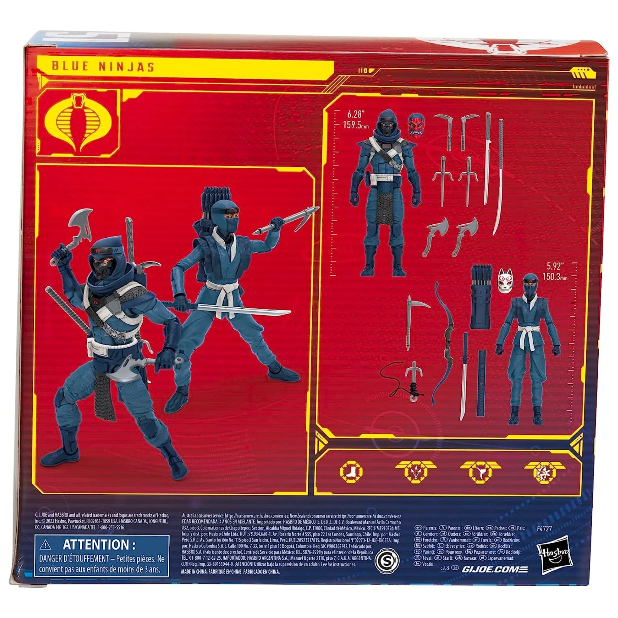 G.I. Joe Classified Exclusive Blue Ninja's 2-Pack