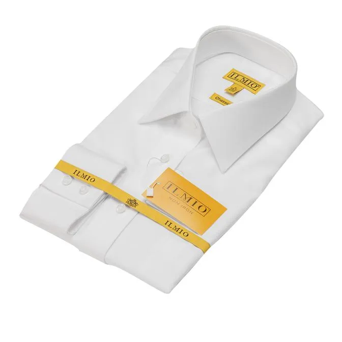 Ilmio F1 Gold Label Mens Shirt Chassidisch (Right Over Left) Slim Fit