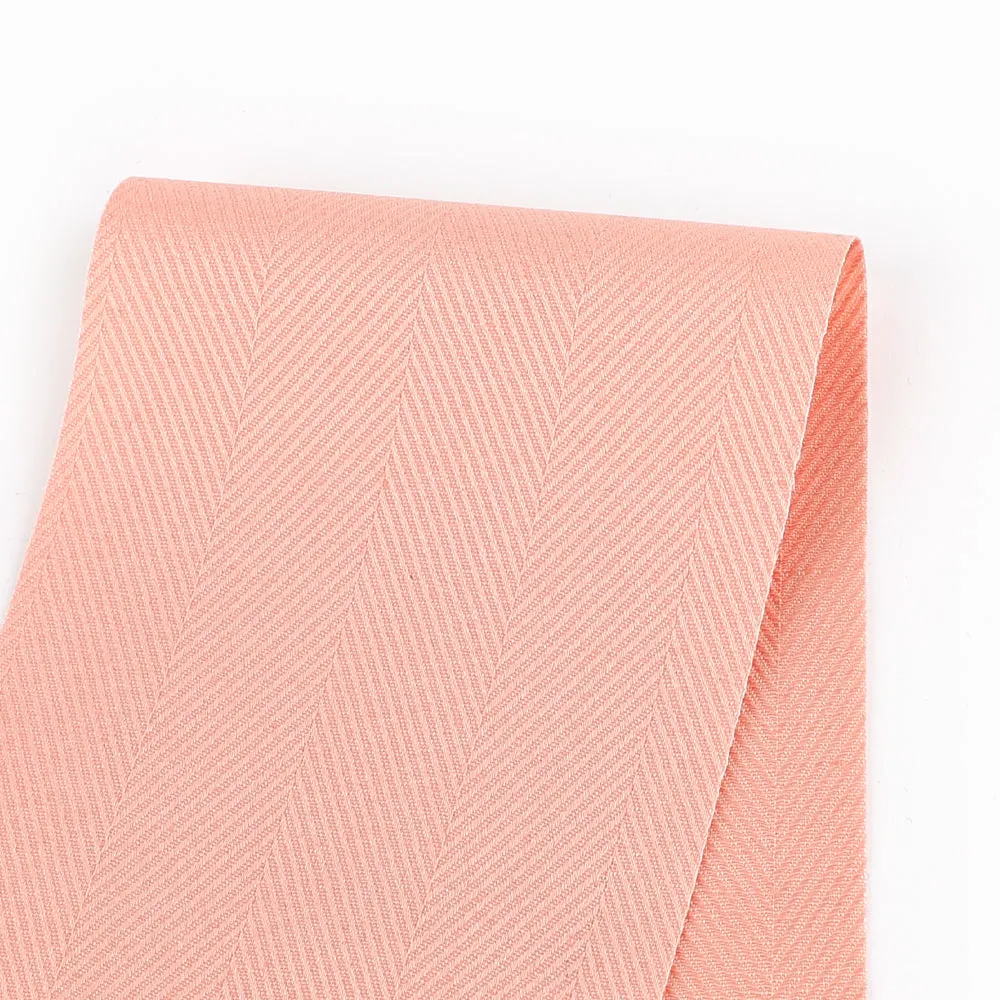 Midweight Herringbone Cotton / Linen - Cherryblossom