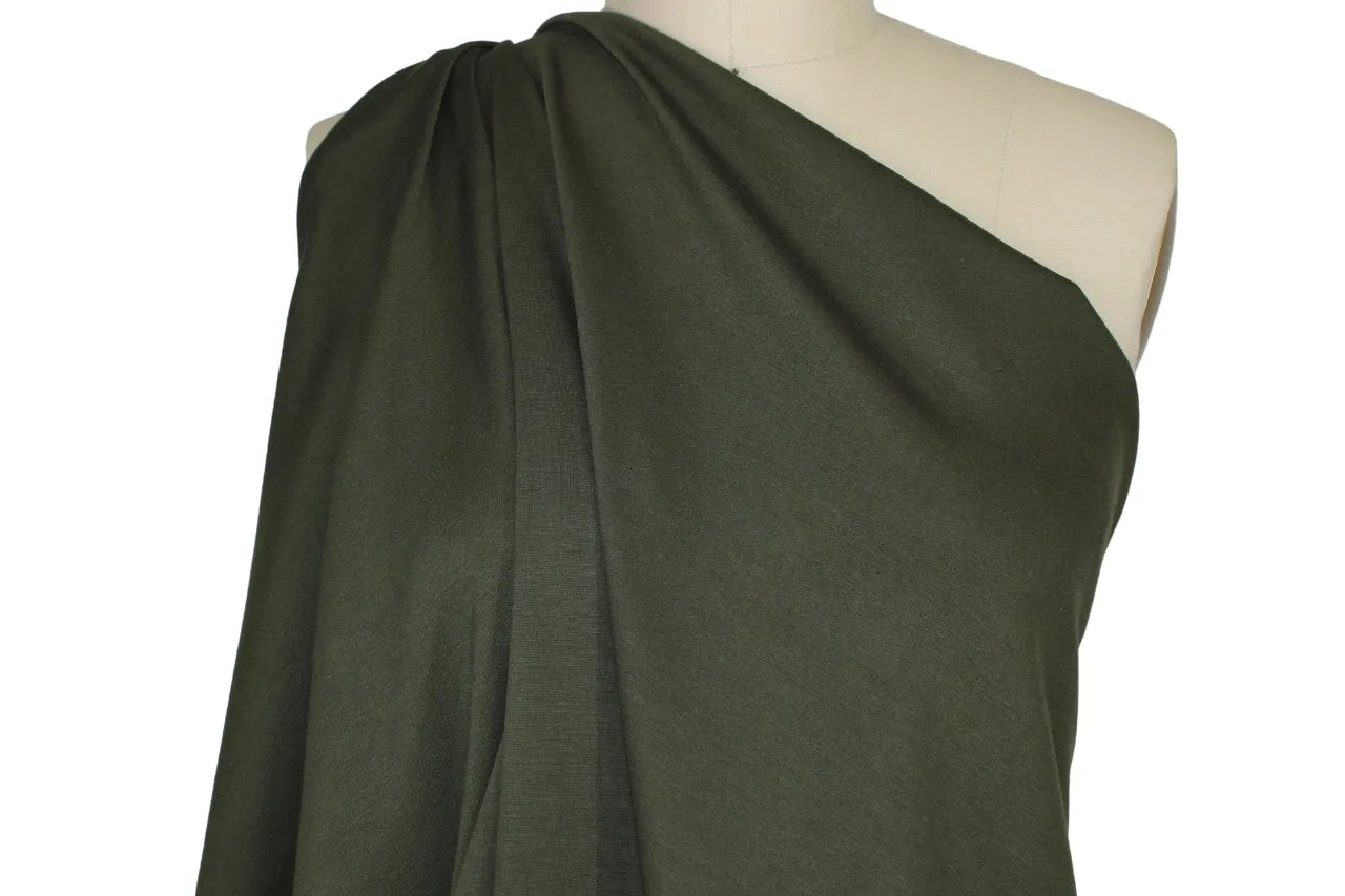 NY Designer Rayon Double Knit - Olive