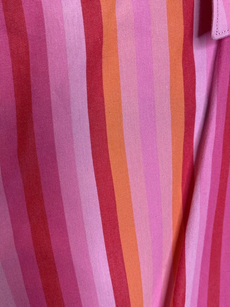 PINK STRIPE SHIRT CUSTOM CLOTHING