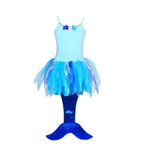 Under The Sea Mermaid Dress Size 3/4-Blu