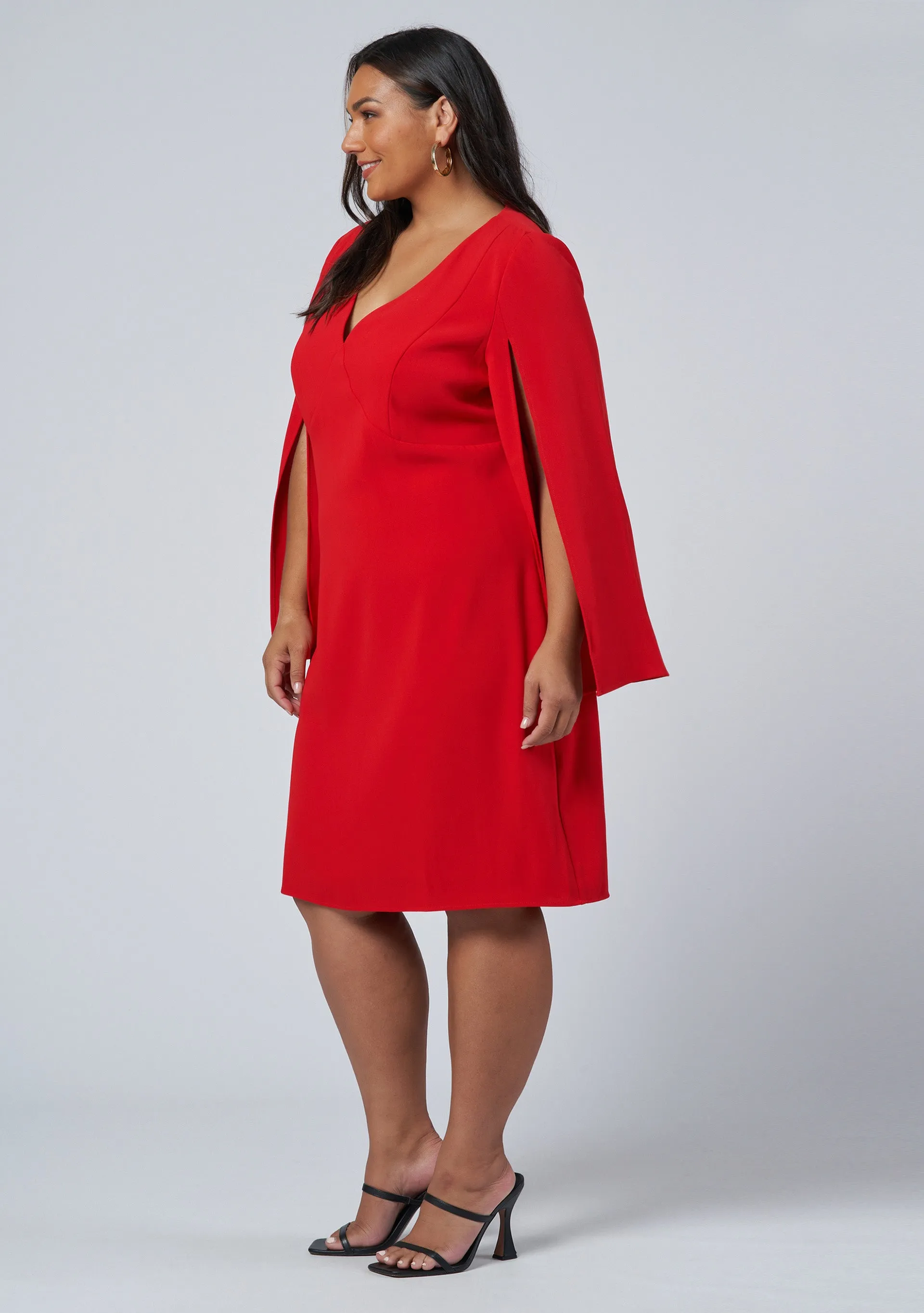 Veda Cape Dress