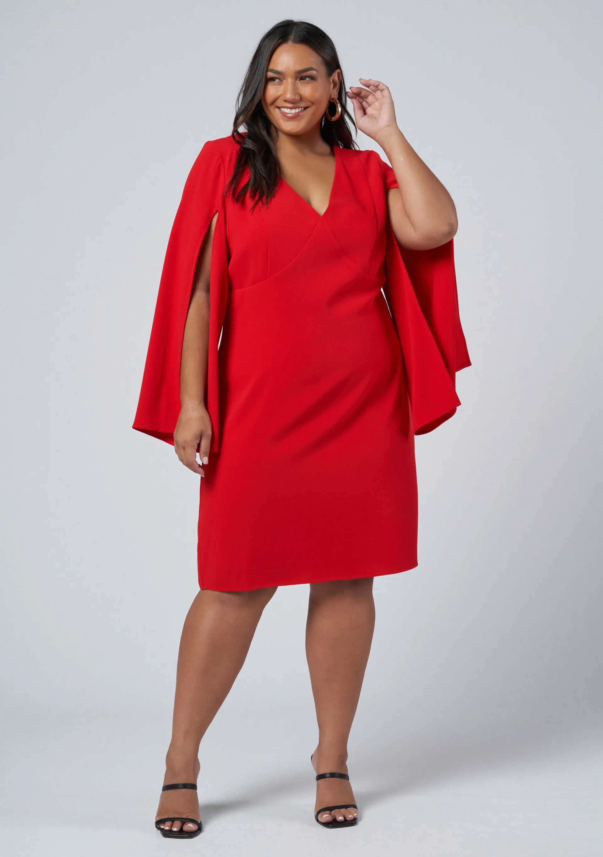 Veda Cape Dress