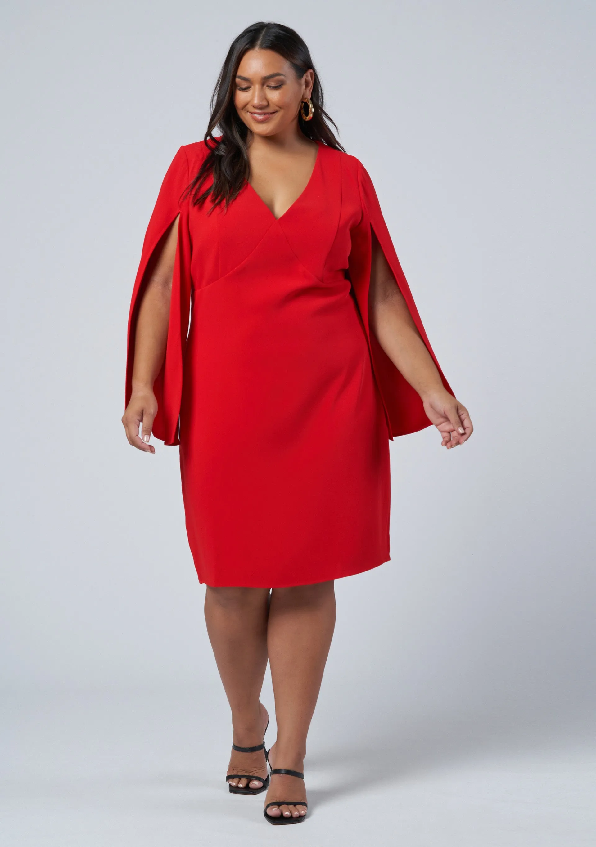 Veda Cape Dress