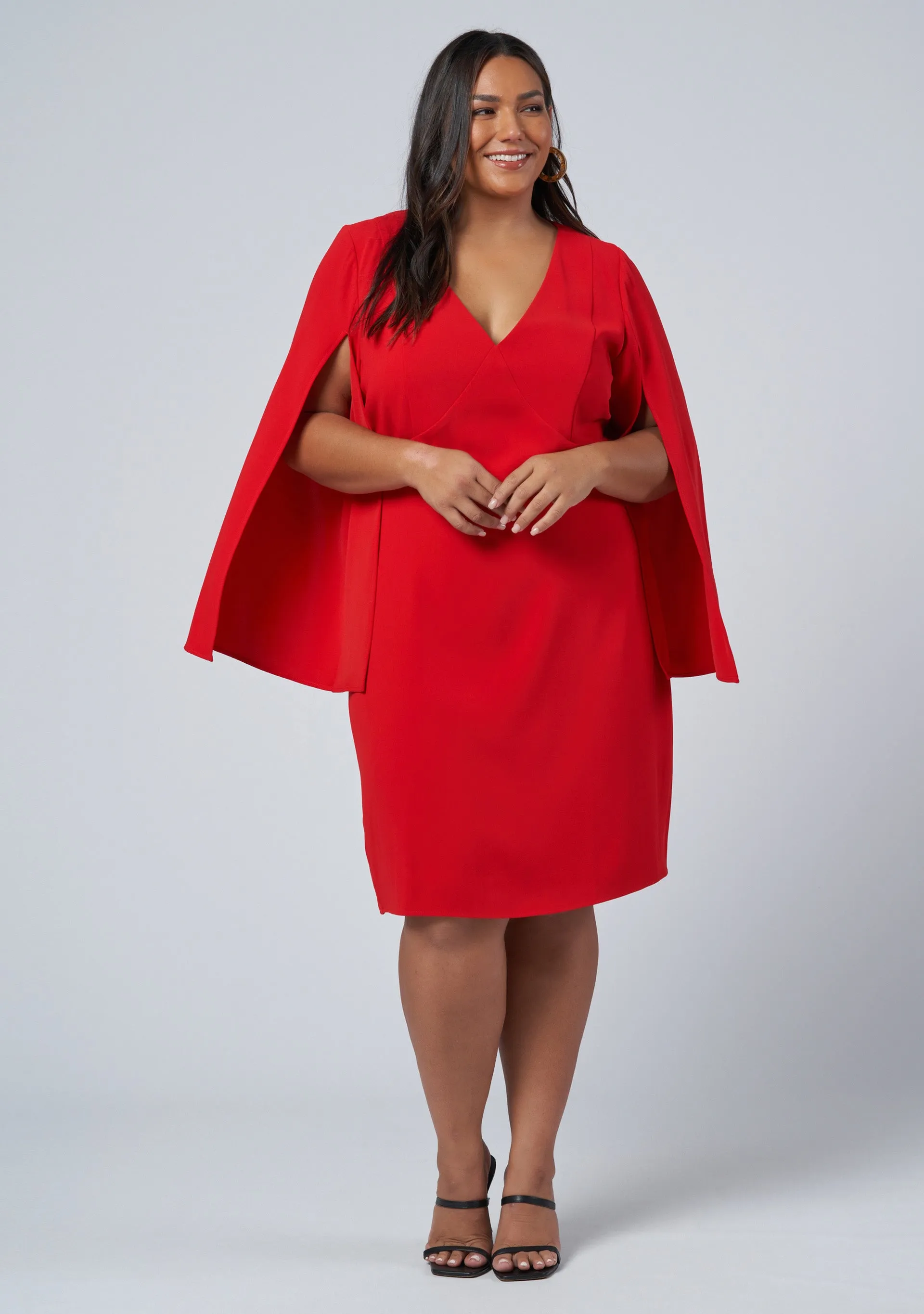 Veda Cape Dress