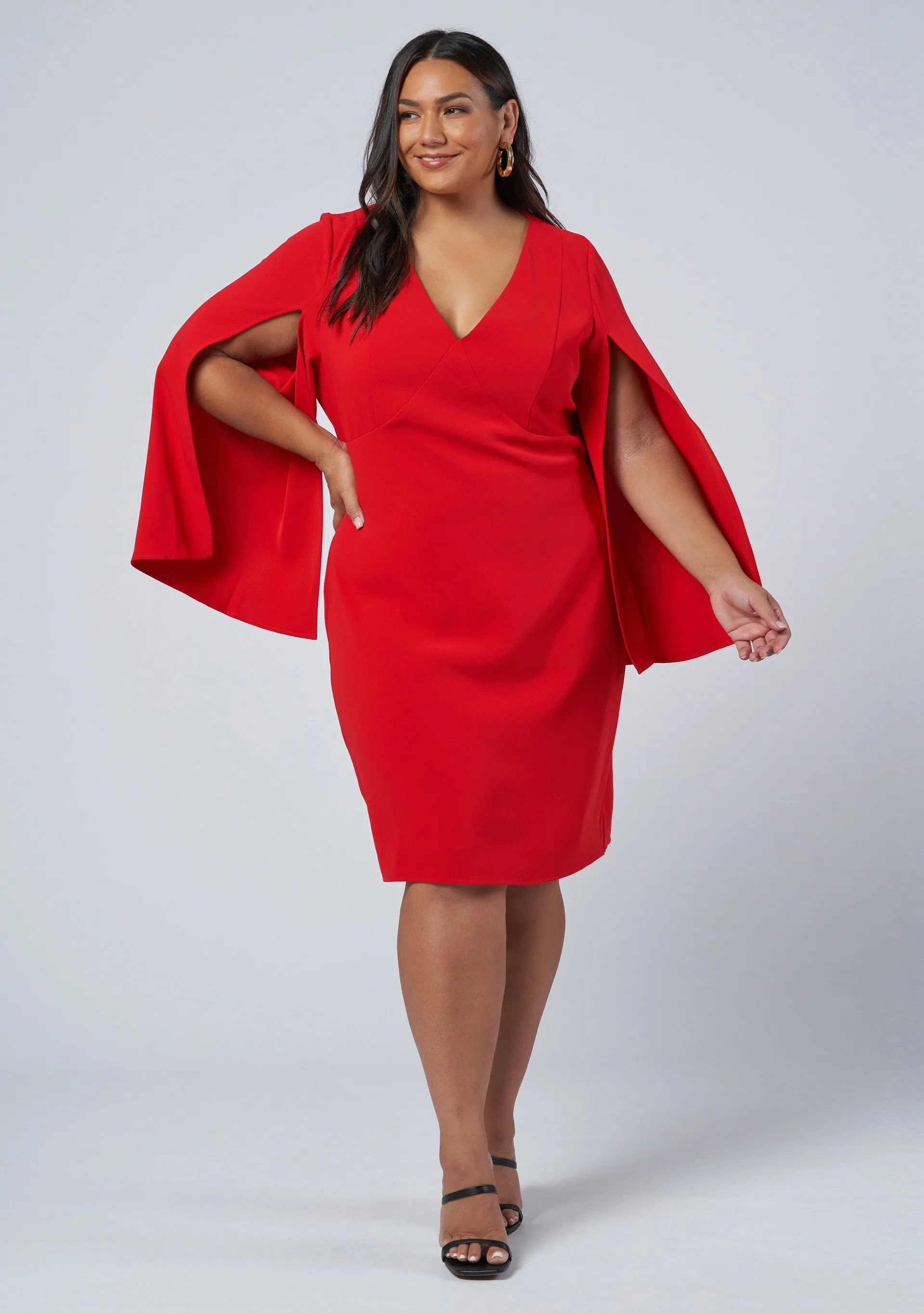 Veda Cape Dress